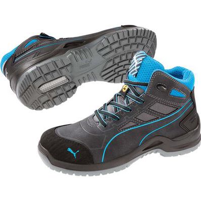 Puma Miss Safety Technics Women's Mid Steel Toe Static-Dissipative Work Boot, , large