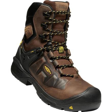KEEN Utility Dover Men s 8 Inch 600G Insulated Carbon Fiber Toe Electrical Hazard Waterproof Work Boot K1024222