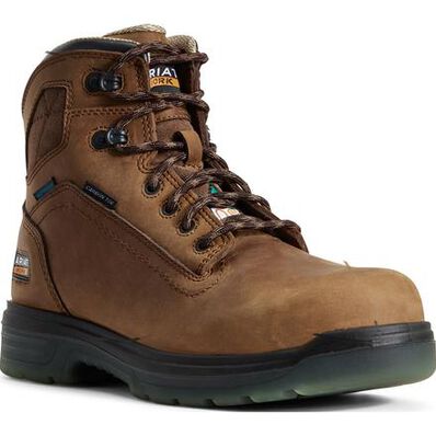 Ariat Turbo Men's CSA Carbon Toe Electrical Hazard Puncture-Resistant Waterproof Work Boot, , large