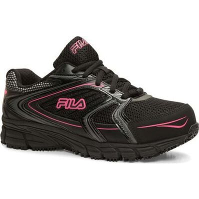 Fila Memory Reckoning 8 Women's Steel Toe Slip-Resistant Work Athletic Shoe, , large