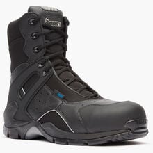Rocky 1st Med Carbon Fiber Toe Puncture-Resistant Side-Zip Waterproof Public Service Boot