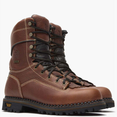 Georgia Boot AMP LT Logger Low Heel Waterproof Work Boot, , large