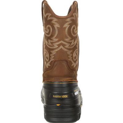 Georgia Boot Muddog Waterproof Western Work Wellington, , large