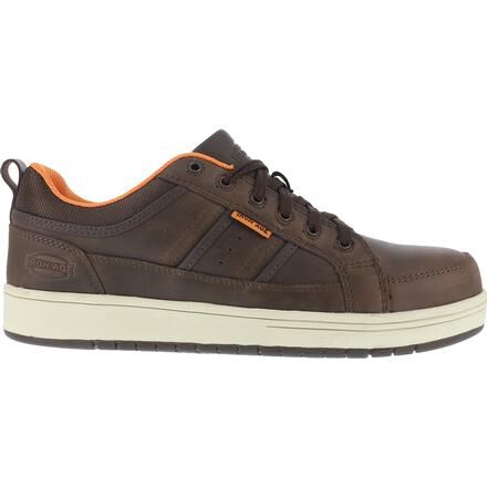 Men s Steel Toe Brown Skate Shoes Iron Age Board Rage