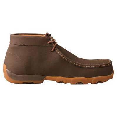Twisted X Work Driving Moc Men's Nano Toe Electrical Hazard Waterproof Chukka Work Shoe, , large