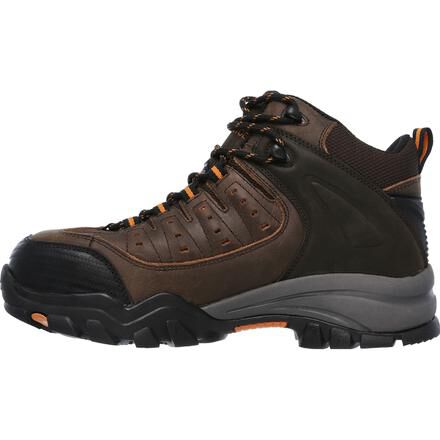 Skechers men's lakehead waterproof work boots clearance