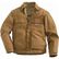 Carhartt Brown Flame-Resistant Lanyard Work Jacket, , large