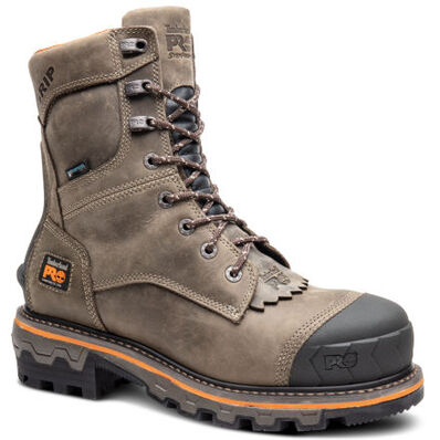 Timberland PRO Boondock HD Men's 8-inch Composite Toe Waterproof Logger Work Boot, , large