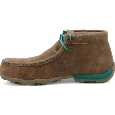 Twisted X Work Driving Moc Women's Alloy Toe Electrical Hazard Chukka Work Shoe, , large