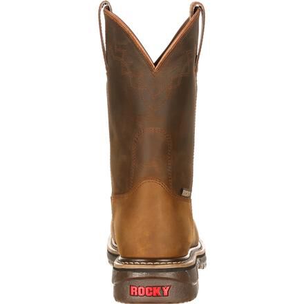 Men s Composite Toe Roper Western Boots Rocky Original Ride