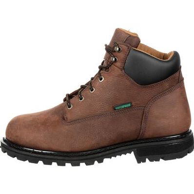 Rocky Waterproof Lace Up Work Boot, , large