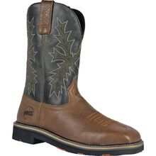 HOSS Landon Men's 11-inch Steel Toe Electrical Hazard Western Work Boot