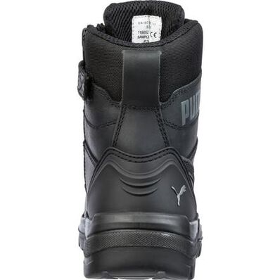 Puma Safety Conquest CTX Men's 7 inch Composite Toe Electrical Hazard Waterproof Side Zip Work Boot, , large