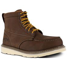 Iron Age Reinforcer Men's Steel Moc Toe Electrical Hazard Leather Work Boot