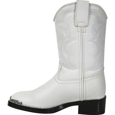 Durango® Little Kid White Western Boot, , large