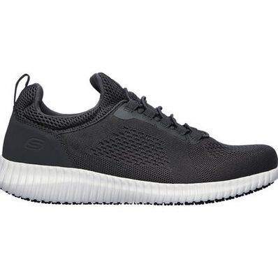 SKECHERS Work Cessnock Men's Slip-Resisting Electrical Hazard Slip-On Athletic Work Shoe, , large