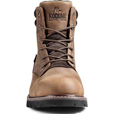 Kodiak McKinney Men's Electrical Hazard Waterproof Leather Work Boot, , large