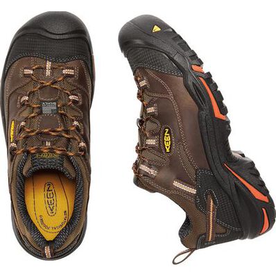 KEEN Utility® Braddock Low Men's Leather Electrical Hazard Resistant Oxford, , large