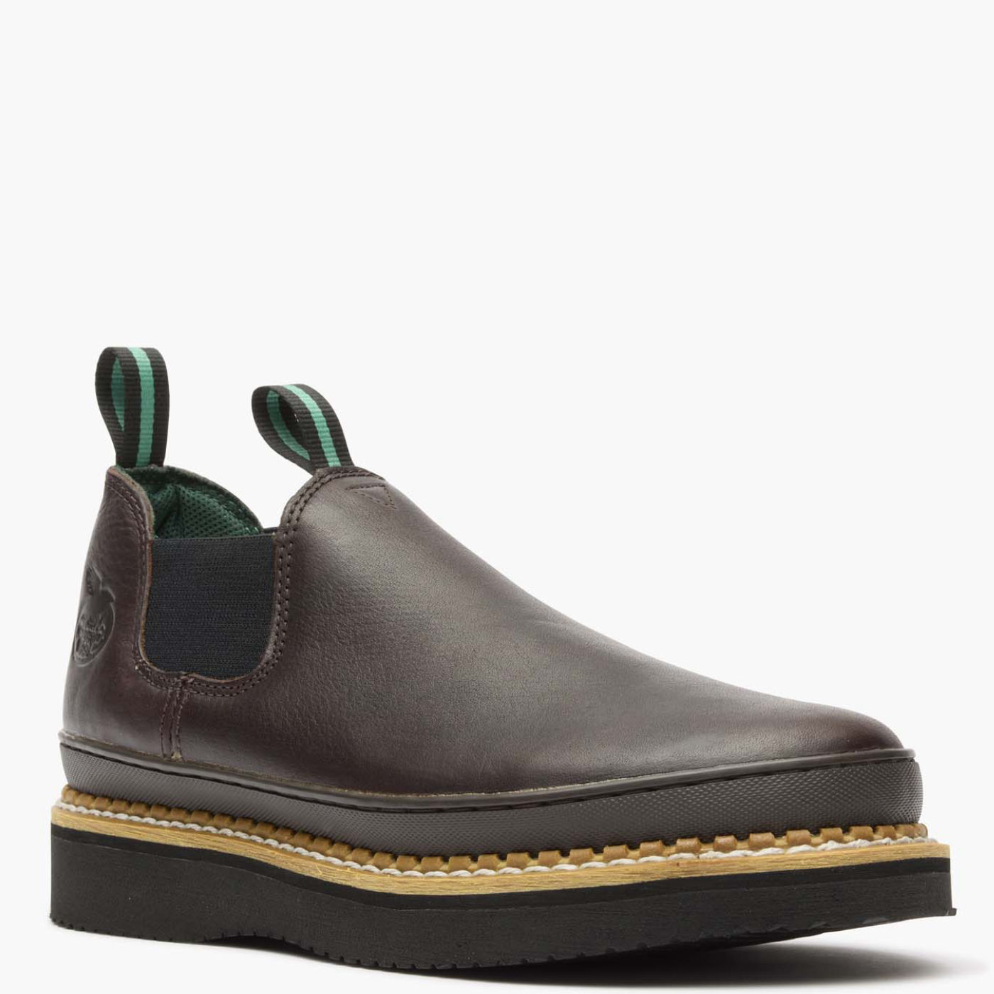 mens slip on brown shoes