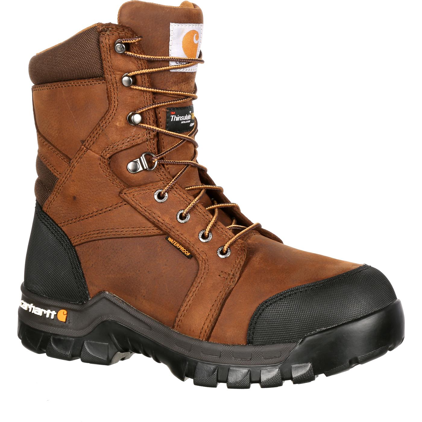 Carhartt Rugged Flex CT Waterproof Insulated Work Boot, #CMF8389