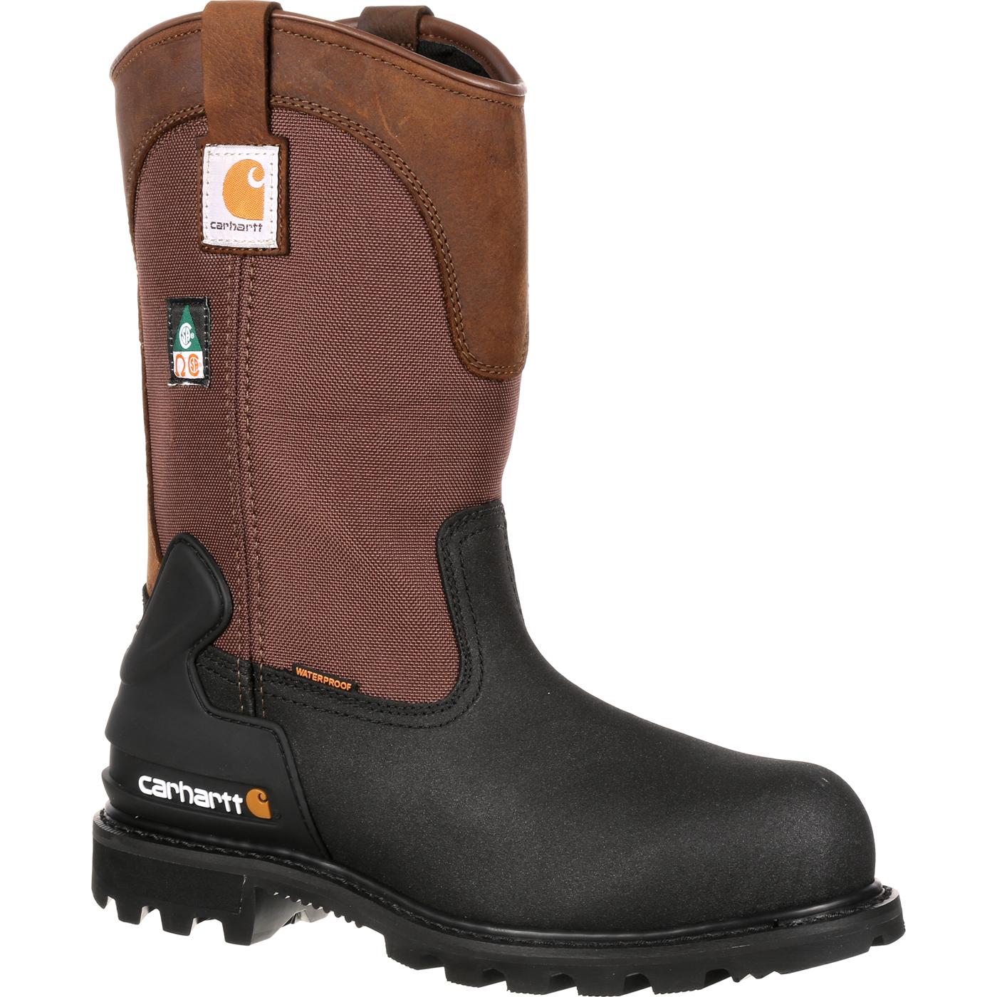 Carhartt Steel Toe CSA Approved Puncture Resistant Wellington Work Boot CMR1899