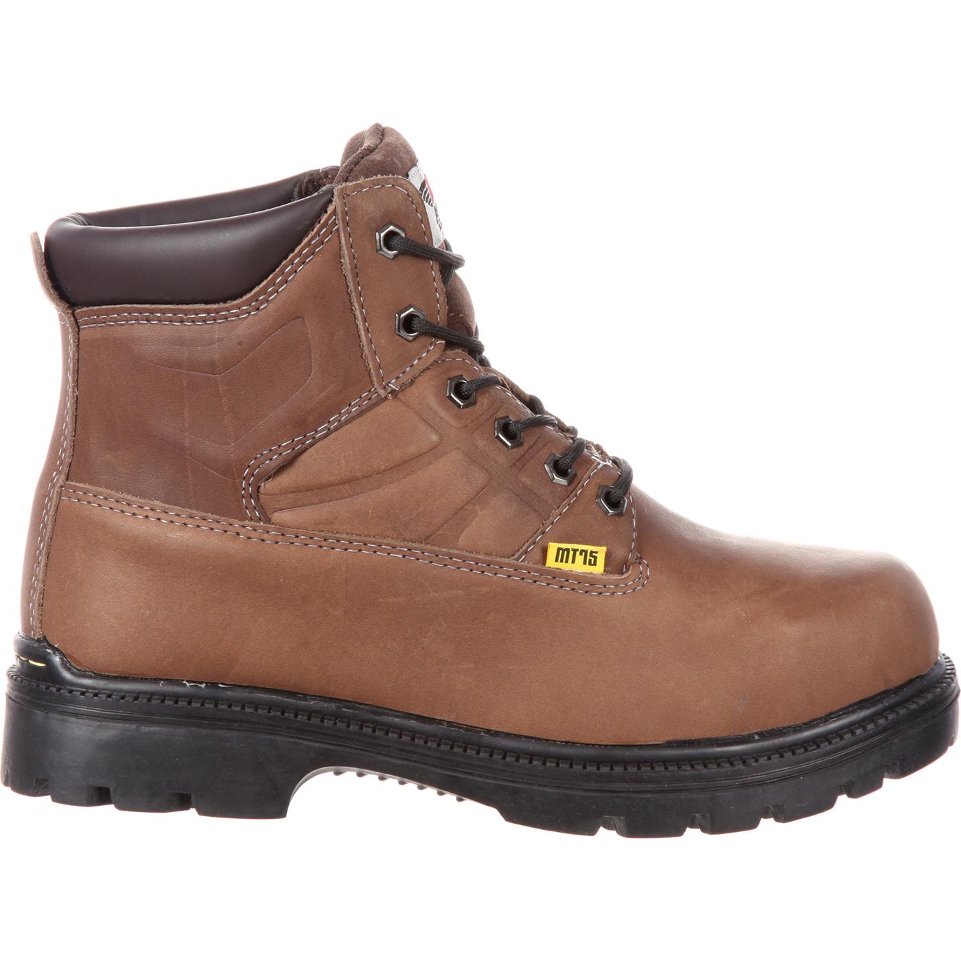 Avenger Steel Toe Internal Metatarsal Guard Work Boot, #A7302