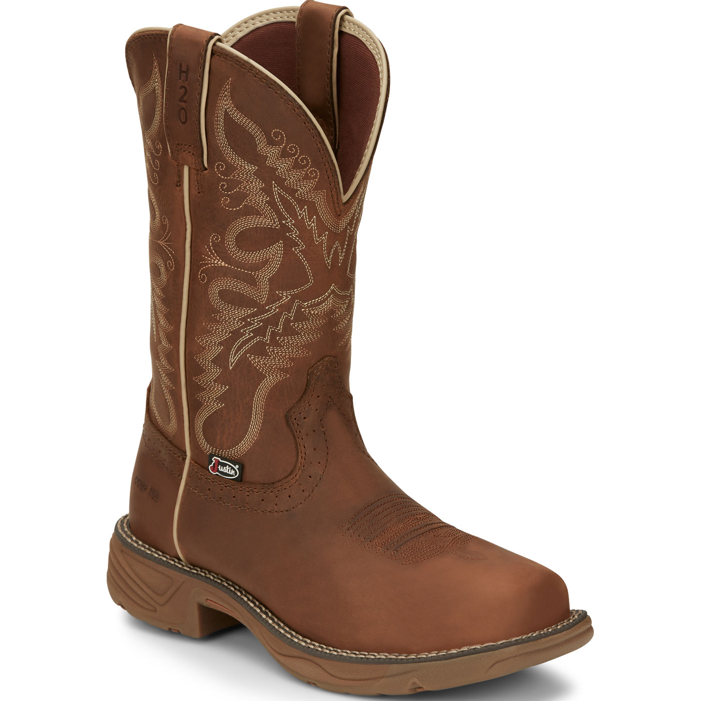 Justin stampede boots womens on sale