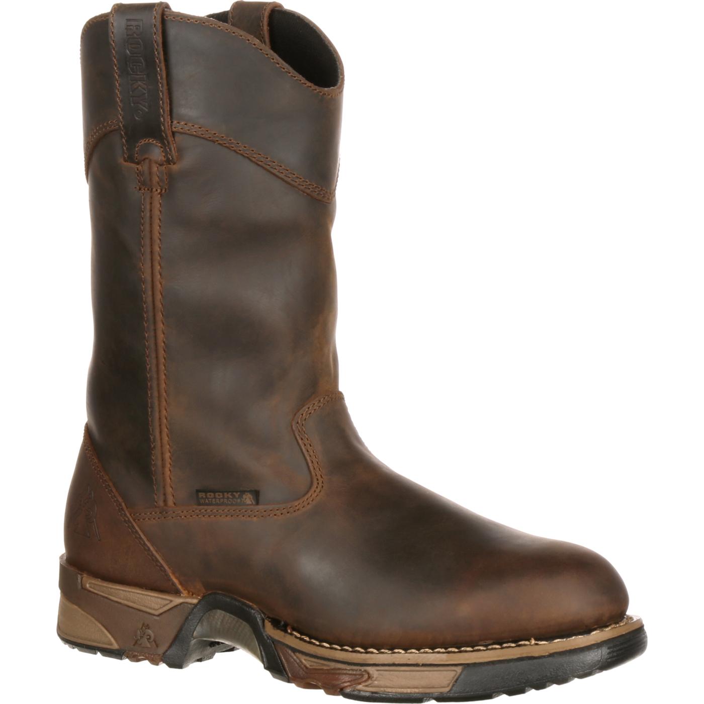 Men S Pull On Work Shoes Men S Pull On Work Shoes