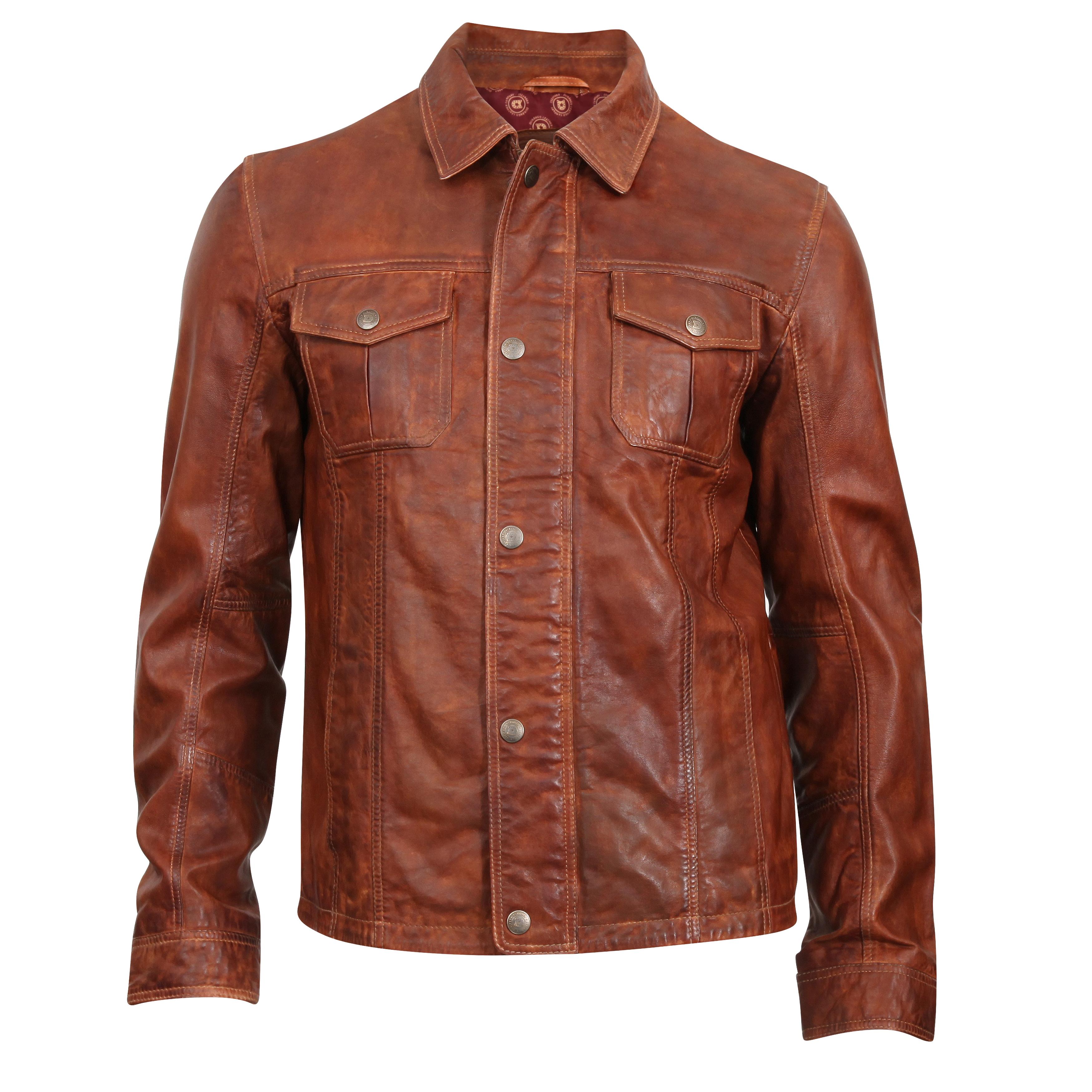 Cow Puncher Brown Jacket, Durango Leather Company DLC0048