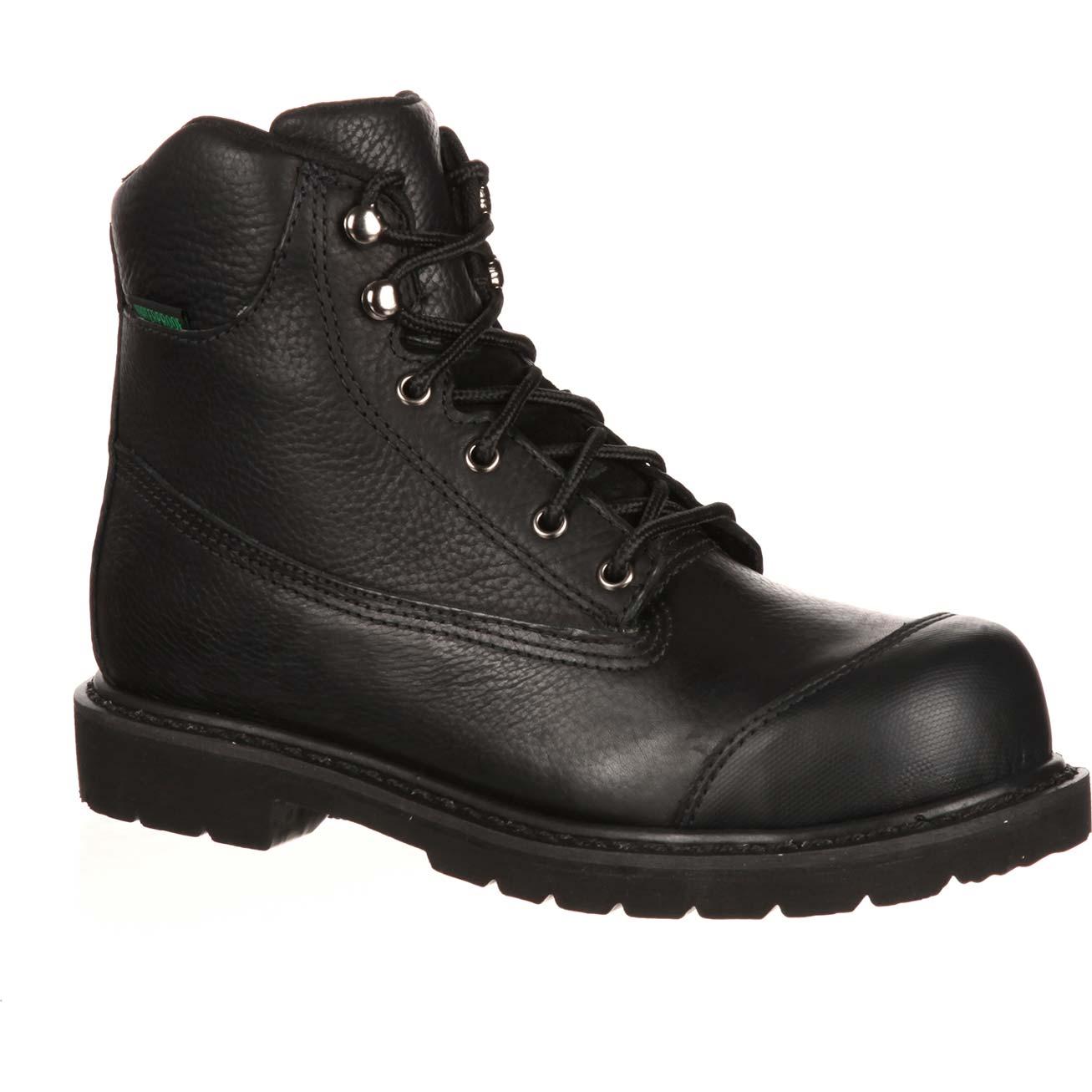 Lehigh Unisex Steel Toe Waterproof Slip-Resistant Work Boot