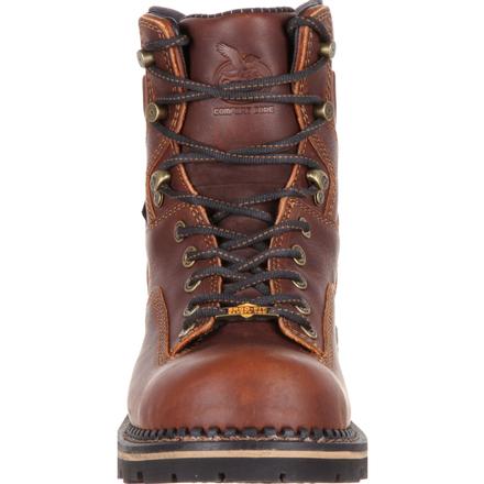 Georgia Boot Comfort Core Waterproof Composite Toe Low Heel Logger
