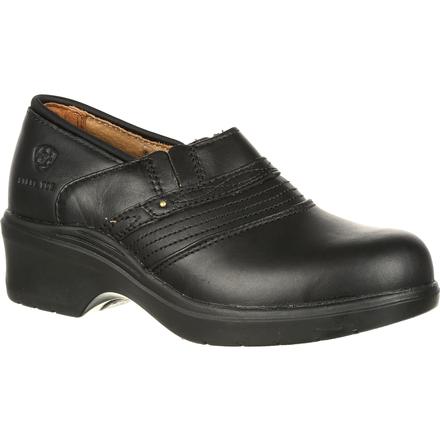 ariat women's safety clog work shoes