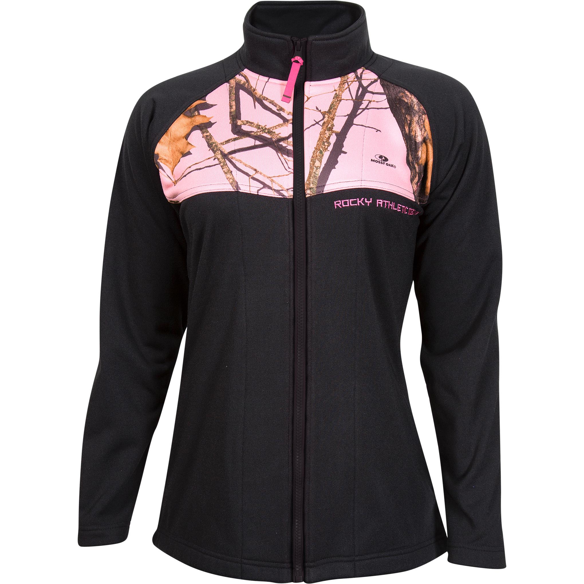 Rocky Women s Full Zip Pink Camo Fleece Jacket. HW00078
