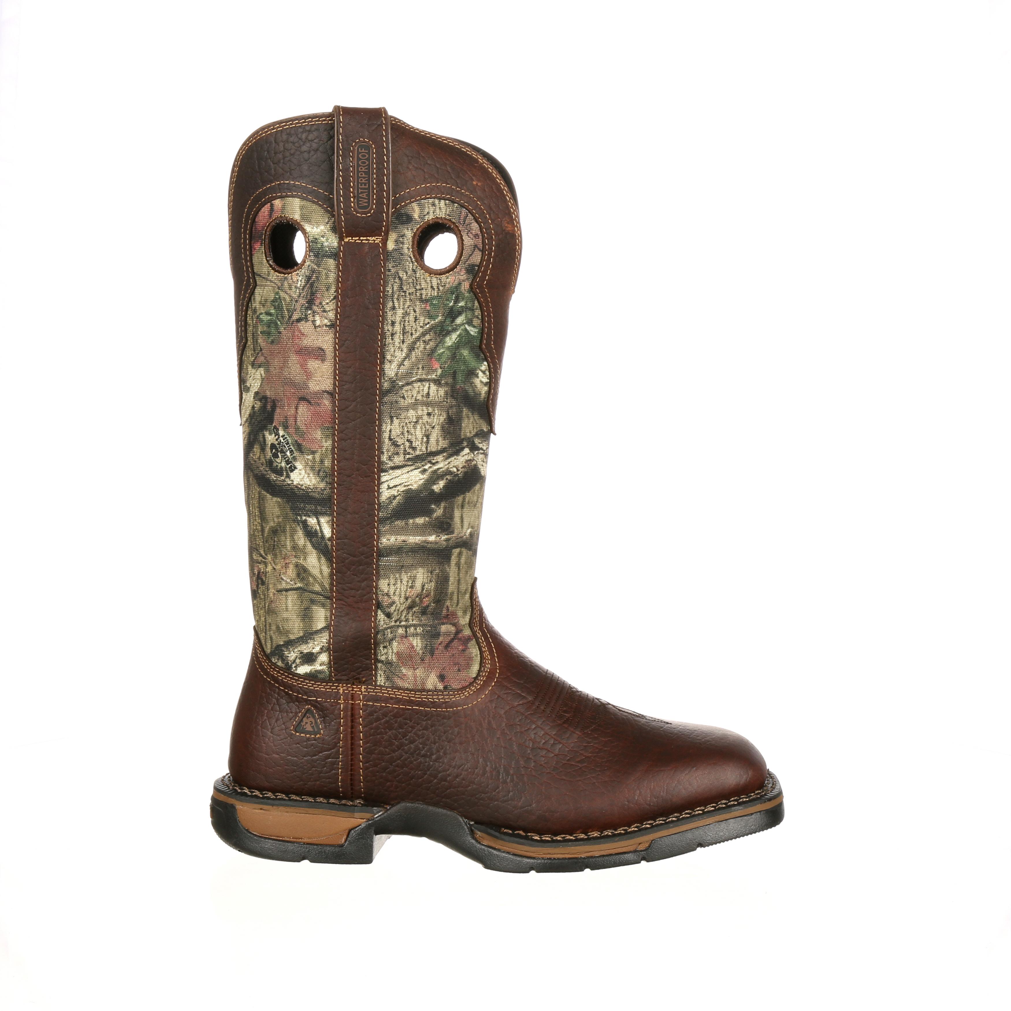 waterproof snake boots with zipper