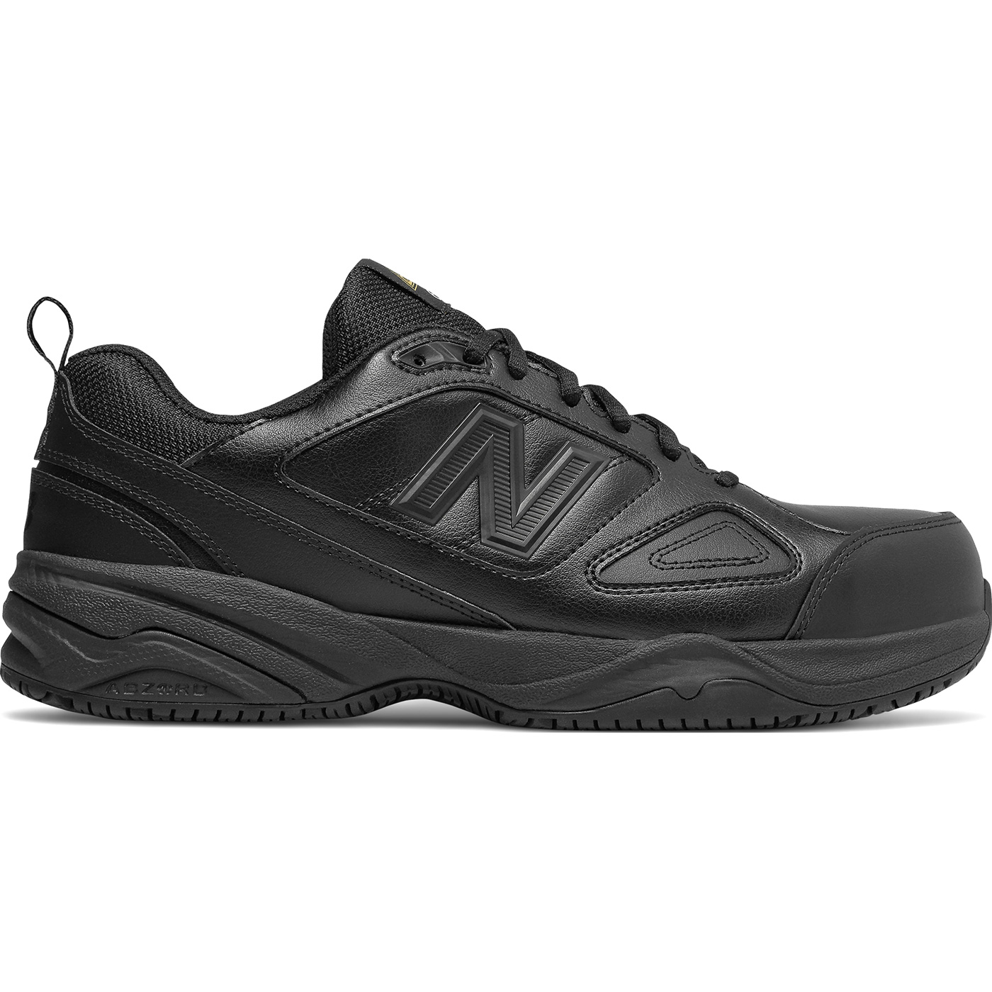 New Balance 627v2 Men's Steel Toe Static Dissipative Black Leather ...