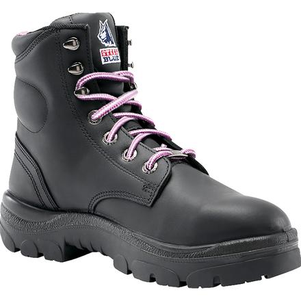 Steel Blue Argyle Women S 6 Inch Steel Toe Leather Work Boot St812892