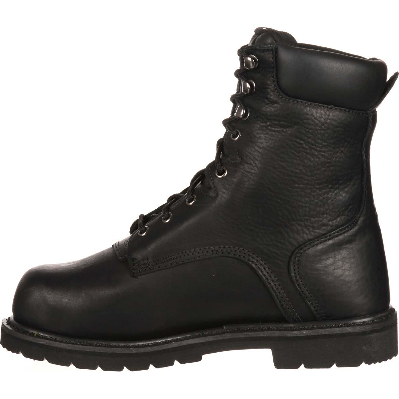 Lehigh Safety Shoes Unisex Steel Toe Internal Met Guard Waterproof Work ...