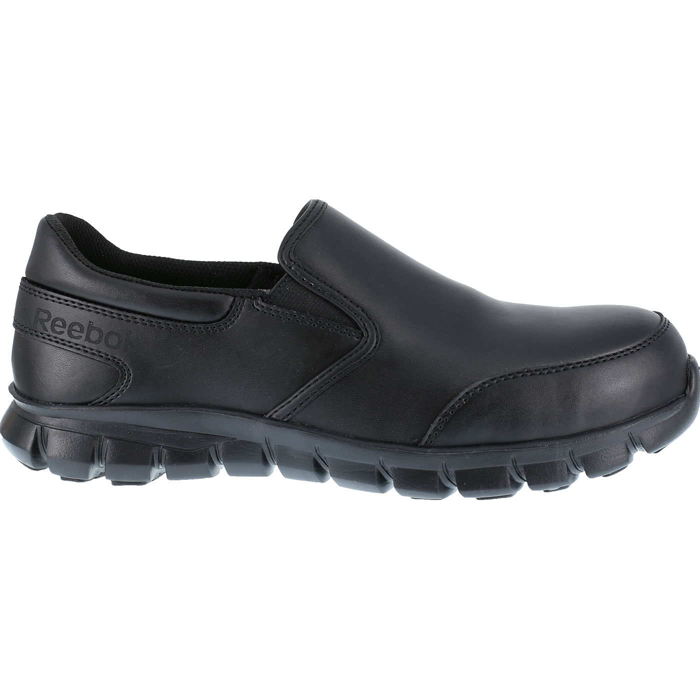 composite toe oxford work shoe