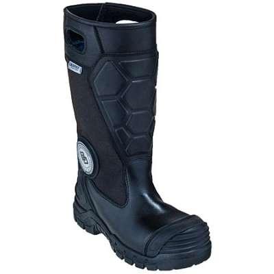 Leather bunker boots deals