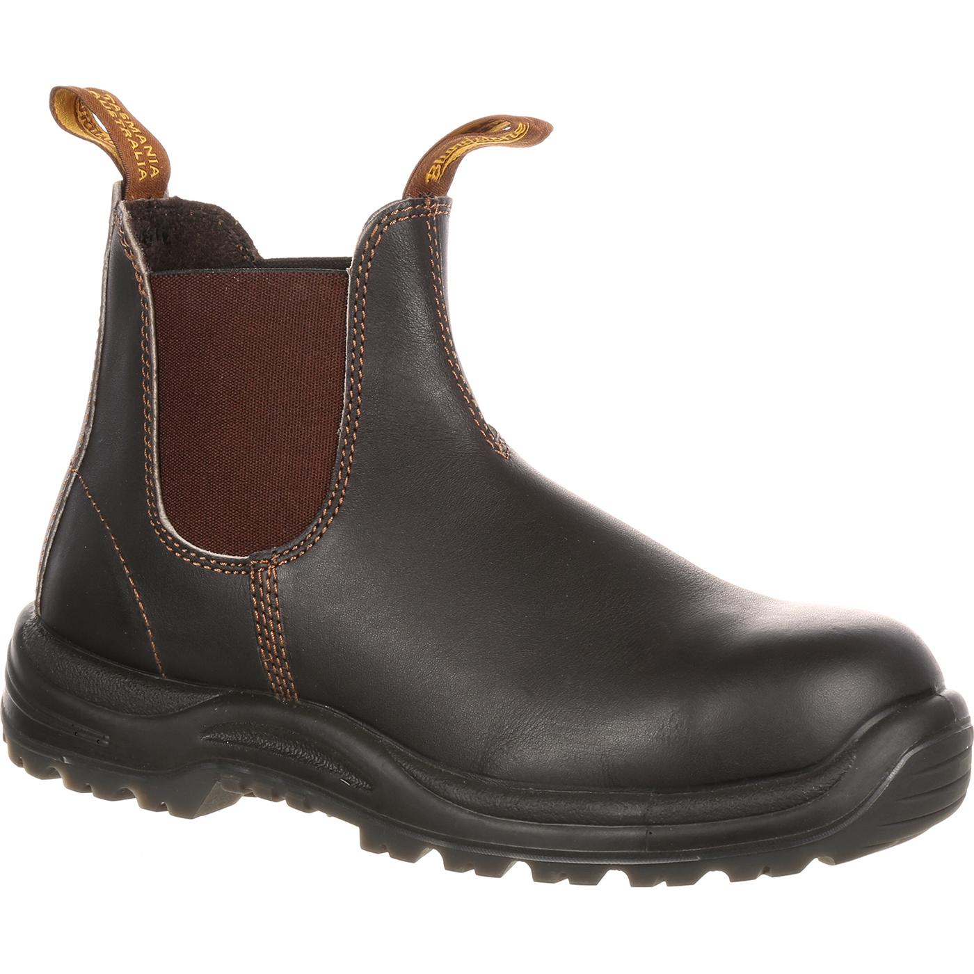 steel grey chisel toe blundstones