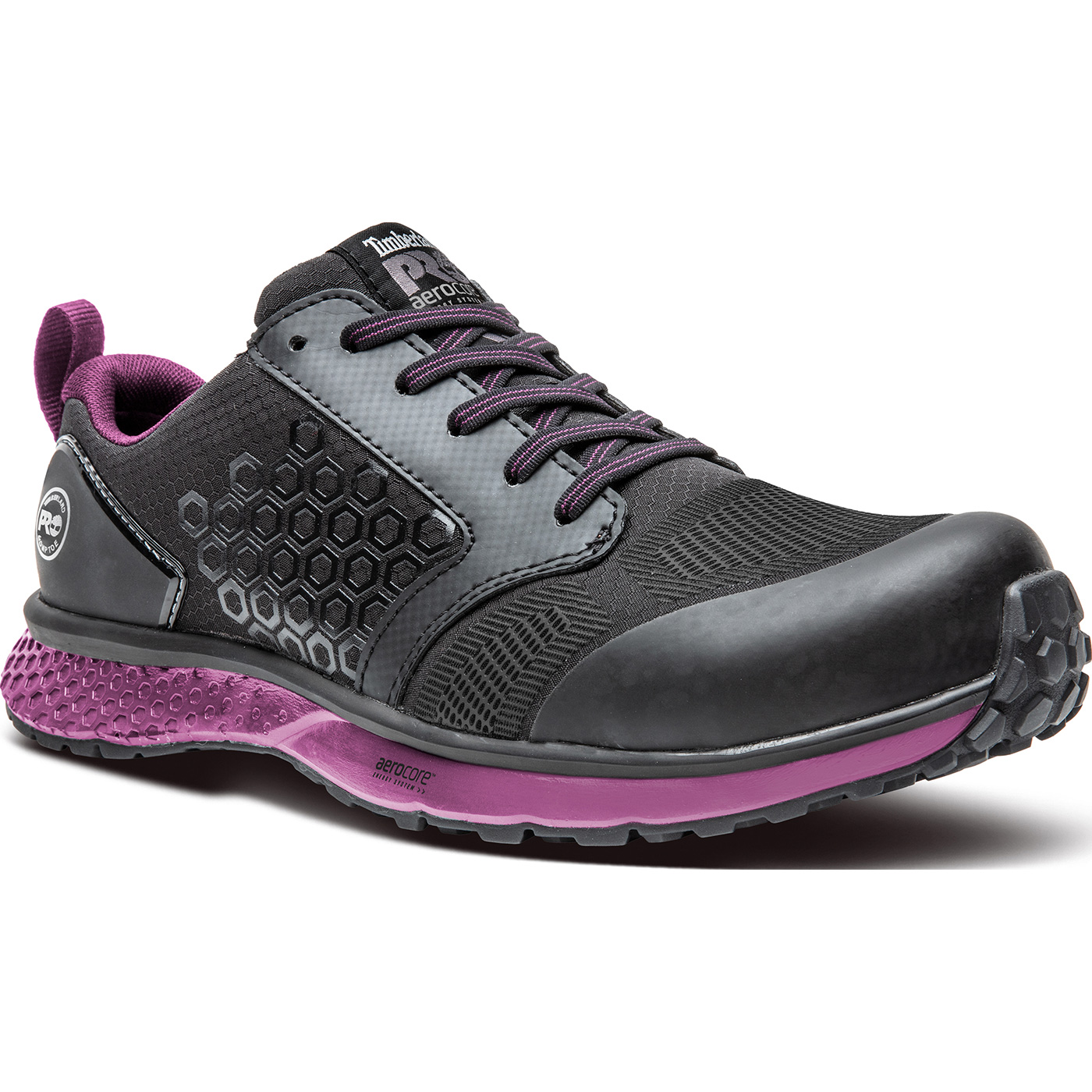  Timberland PRO Setra Composite Safety Toe Black/Pink 5.5 C (M)  : Clothing, Shoes & Jewelry