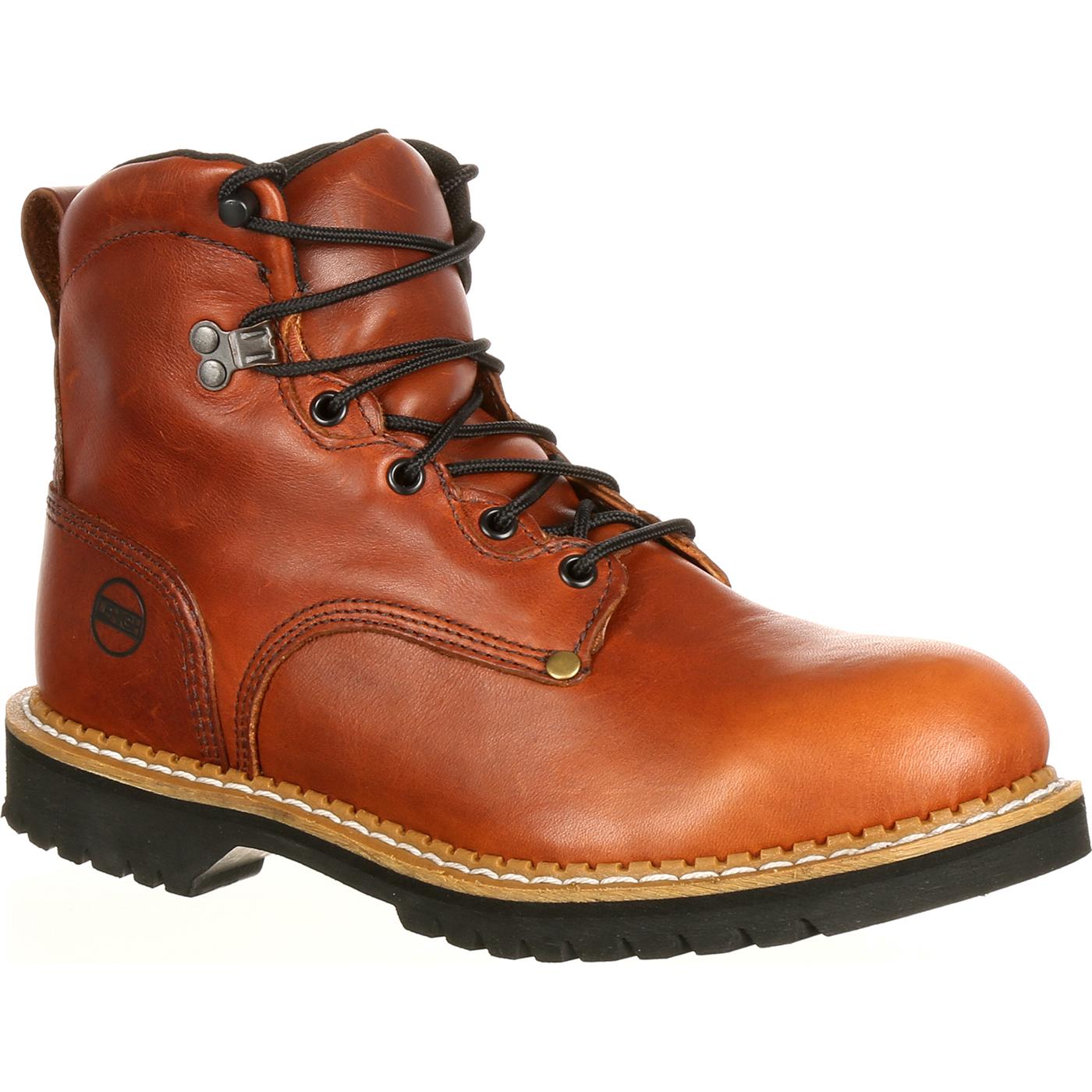 high quality steel toe work boots