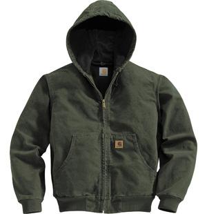Moss Green Active Jacket/Thermal Lined