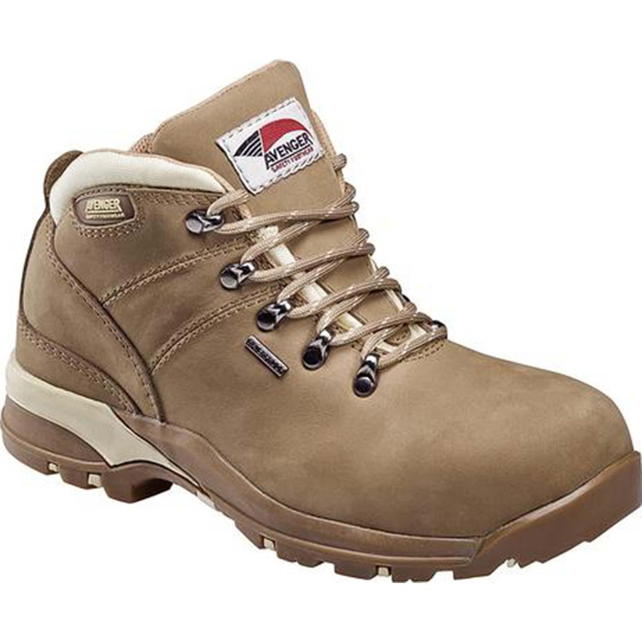 Women's Composite Toe Waterproof Hiker Work Boot, Avenger A7155
