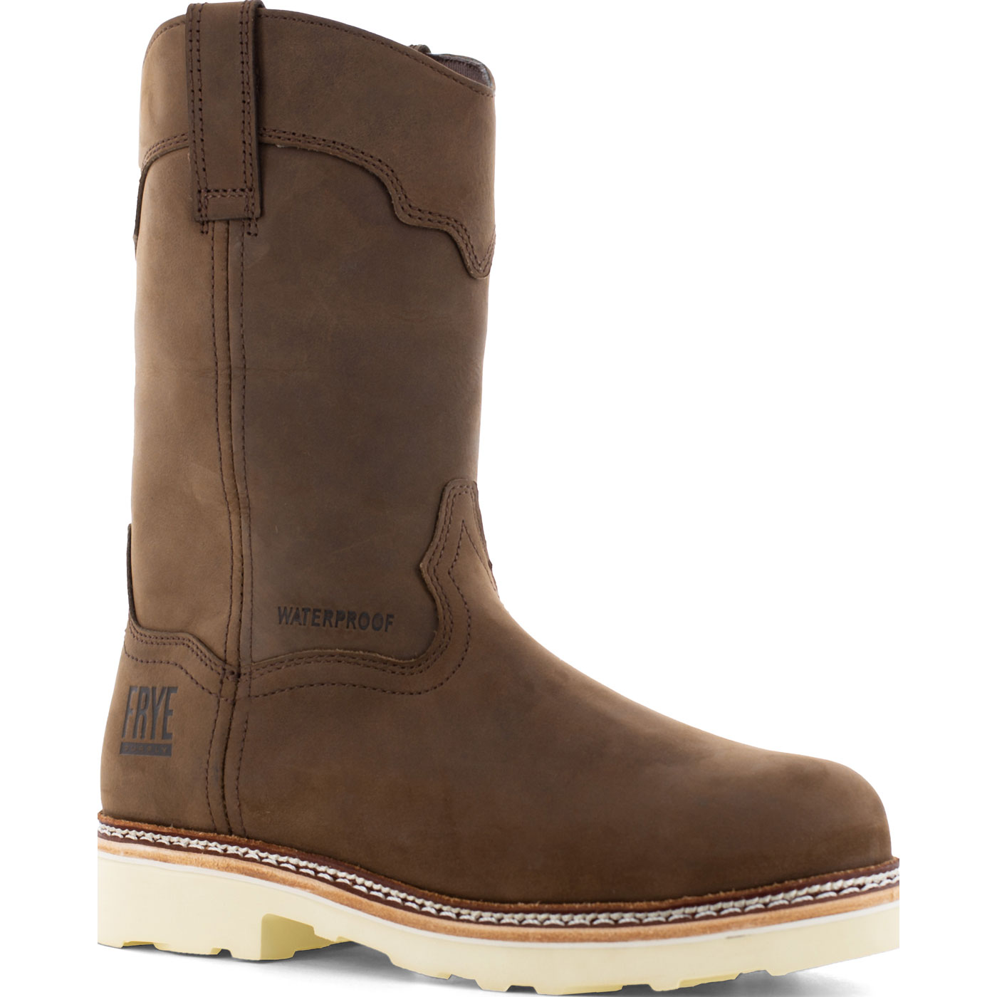 Frye Supply Men s 10 inch Steel Toe Electrical Hazard Waterproof Pull On Work Boot