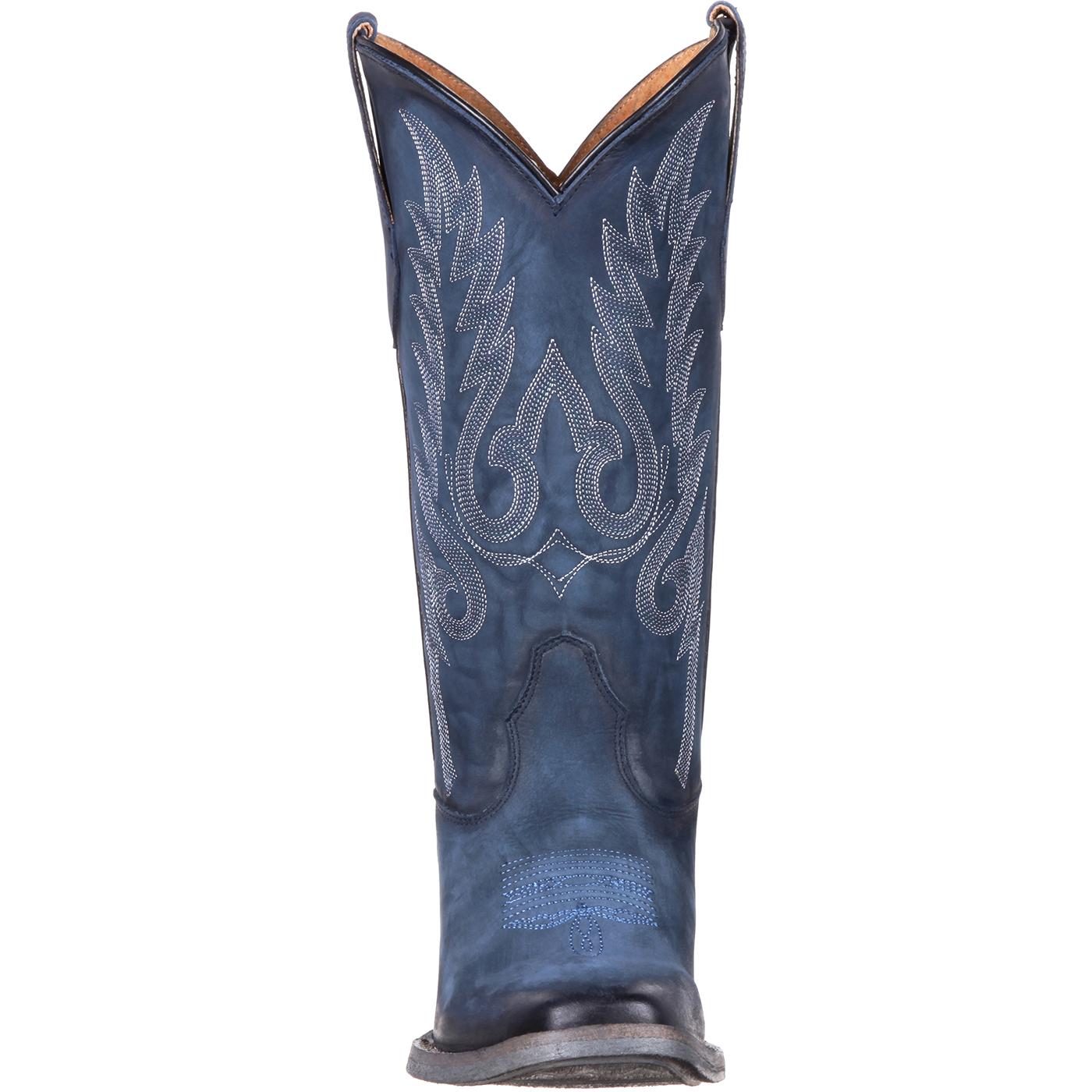 navy blue womens cowboy boots