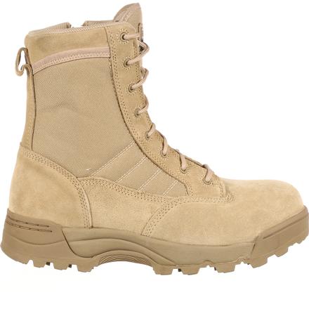 Men's Tan Military Boots - Original S.W.A.T. 9 Inch Comp Toe Work - SB1260