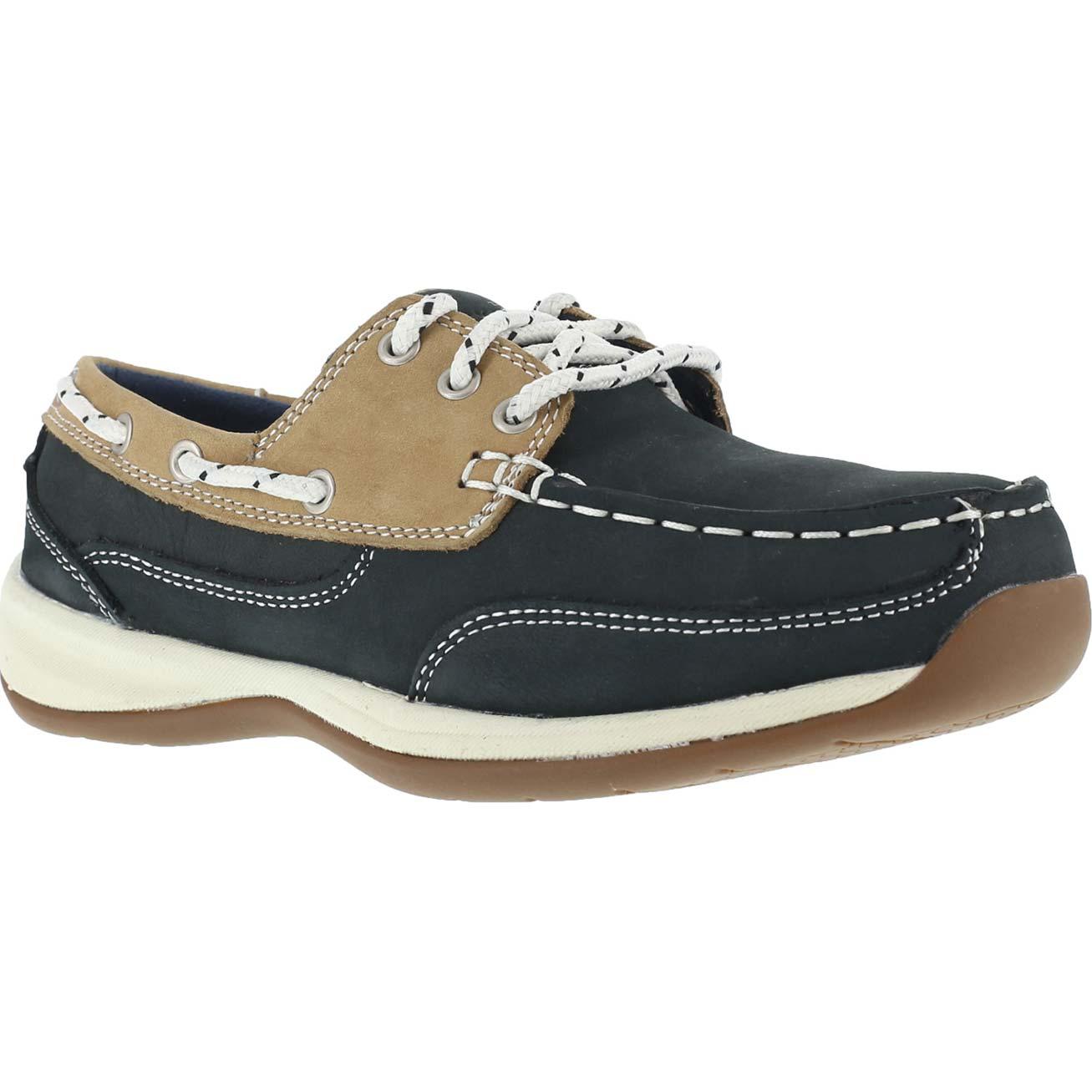 Rockport Women's Steel Toe Boat Shoe Oxford #RK670